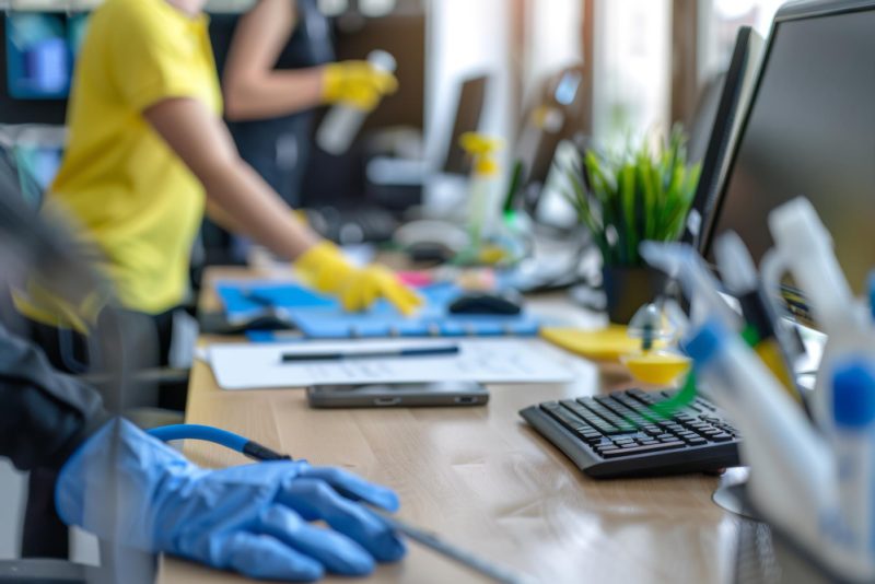 Ce diferențe există între curățenia birourilor și cea rezidențială?